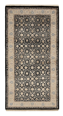 Alfombra oriental - Bidjar - Indus - 143 x 73 cm - azul oscuro