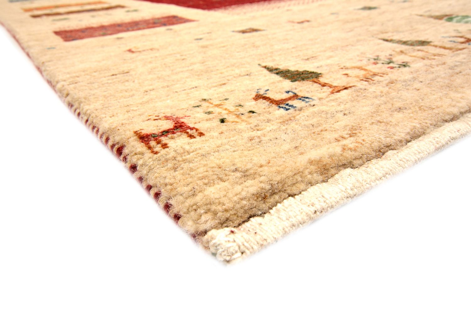 Alfombra Gabbeh - Loribaft Indus - 300 x 251 cm - multicolor