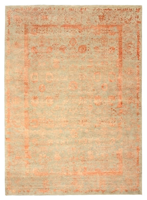 Alfombra de diseño - 340 x 243 cm - óxido