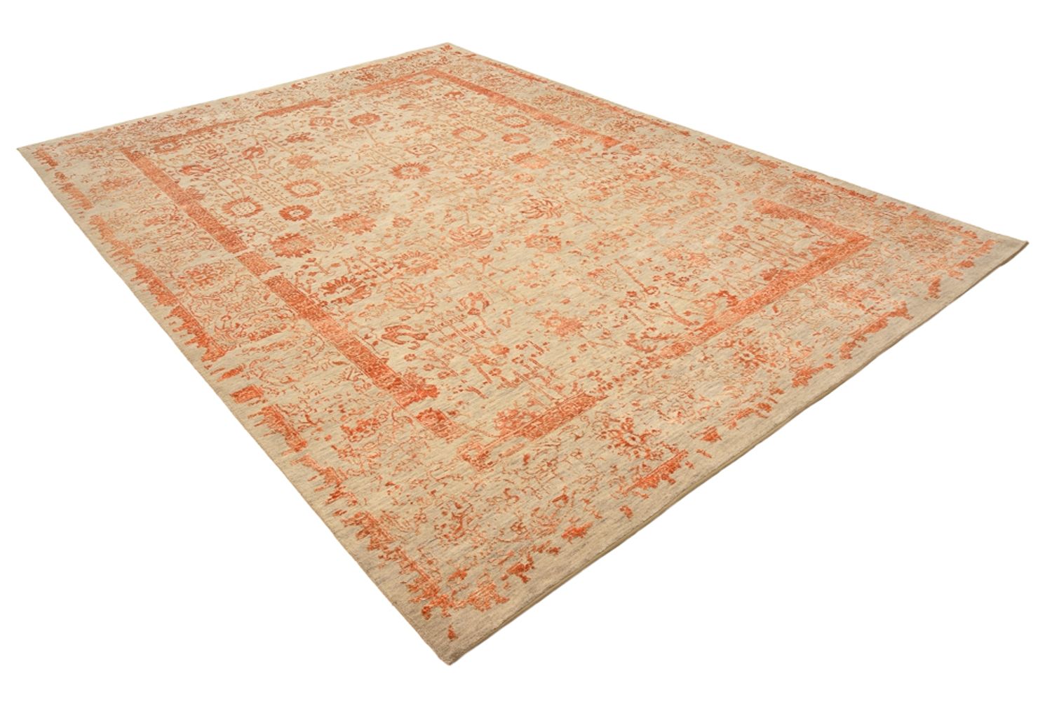 Alfombra de diseño - 340 x 243 cm - óxido
