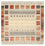 Alfombra Gabbeh - Loribaft Indus cuadrado  - 205 x 204 cm - crema