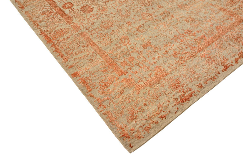 Alfombra de diseño - 236 x 173 cm - óxido