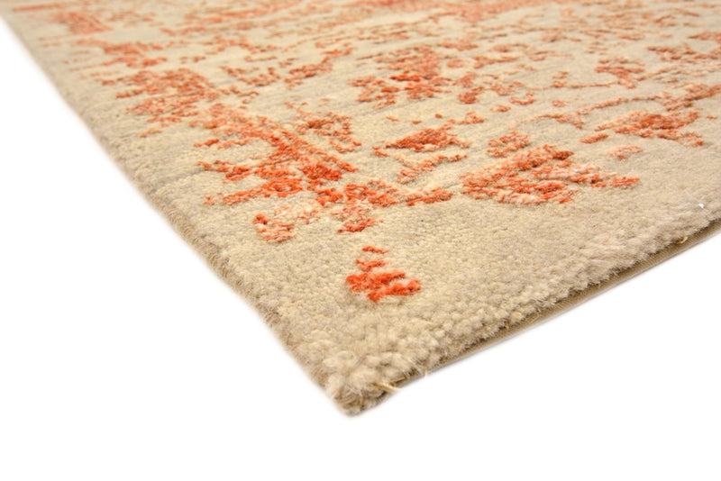 Alfombra de diseño - 236 x 173 cm - óxido