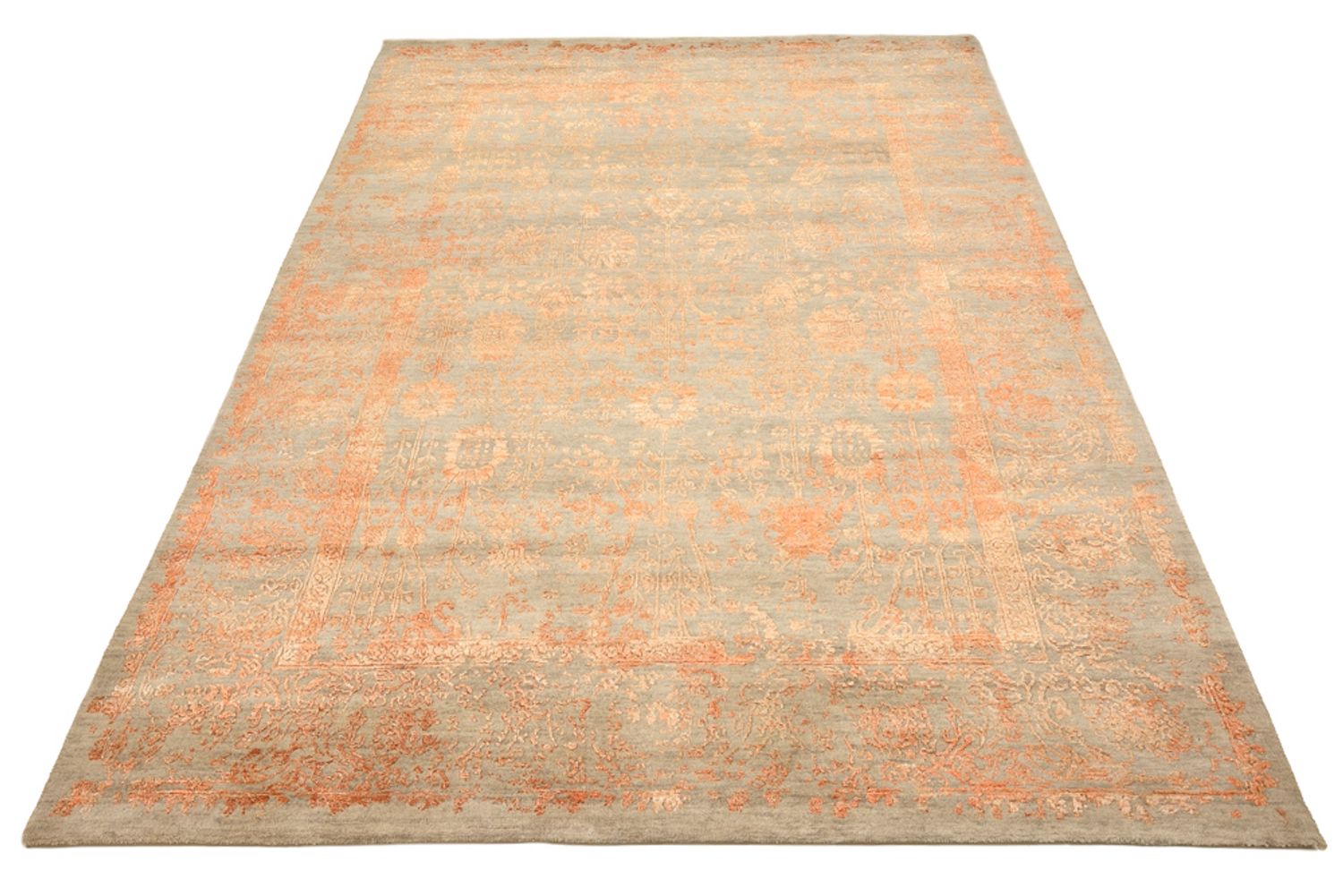 Alfombra de diseño - 236 x 173 cm - óxido
