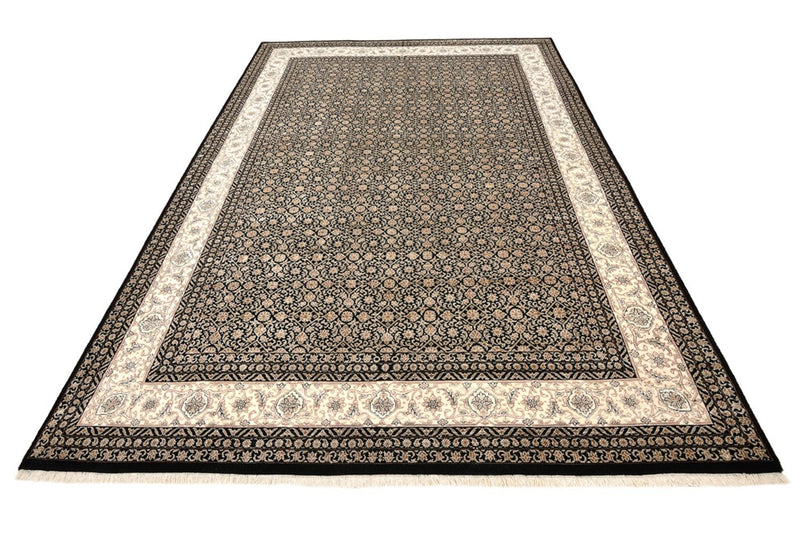 Alfombra oriental - Bidjar - Indus - 295 x 206 cm - beige oscuro