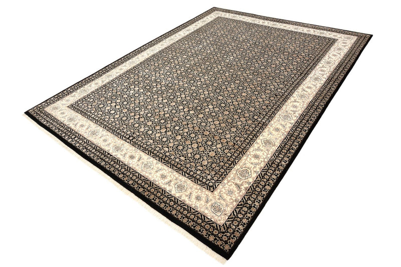 Alfombra oriental - Bidjar - Indus - 295 x 206 cm - beige oscuro