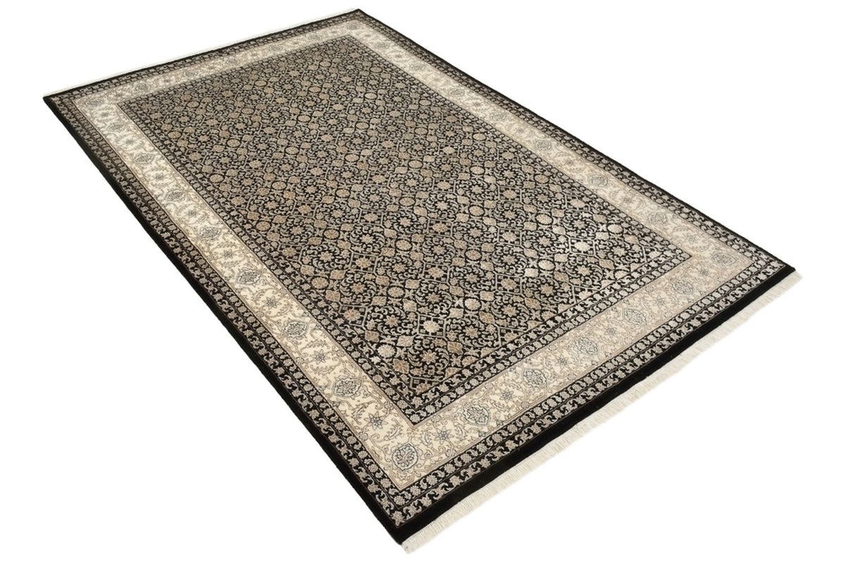 Alfombra oriental - Bidjar - Indus - 209 x 139 cm - beige oscuro