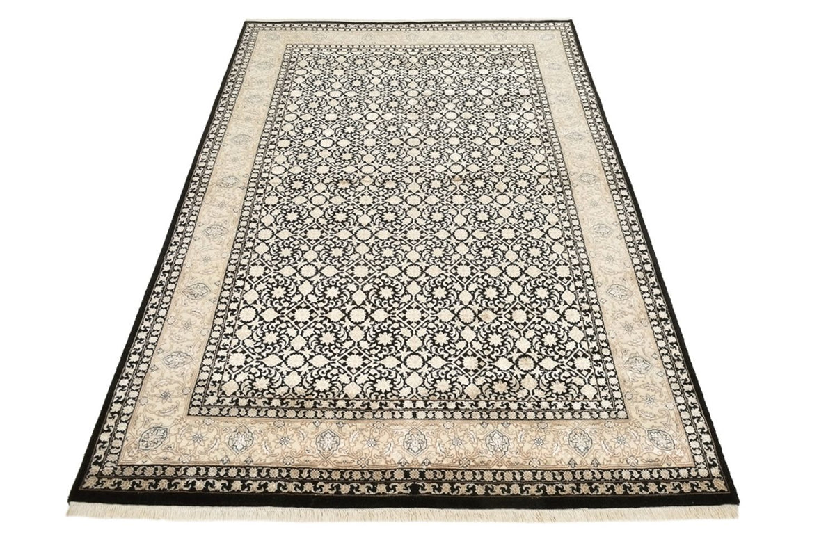 Alfombra oriental - Bidjar - Indus - 209 x 139 cm - beige oscuro