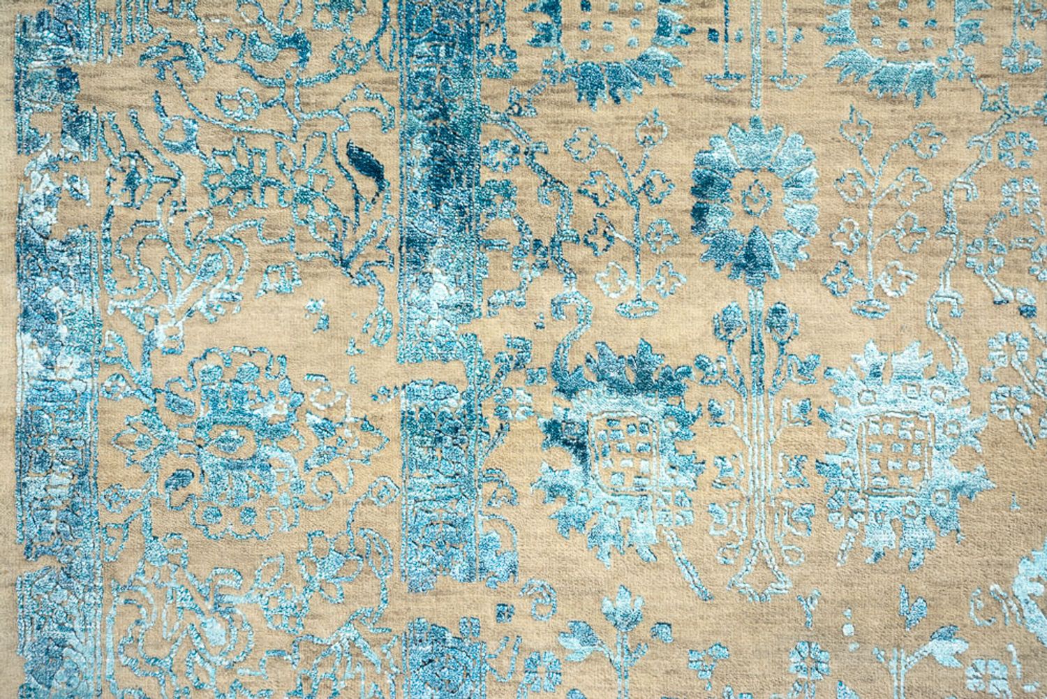 Alfombra de diseño - 341 x 249 cm - beige claro