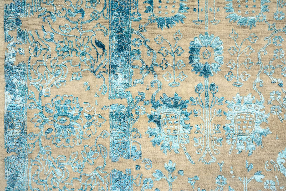 Alfombra de diseño - 341 x 249 cm - beige claro