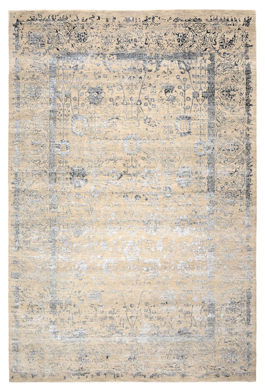 Alfombra de diseño - 302 x 201 cm - beige oscuro