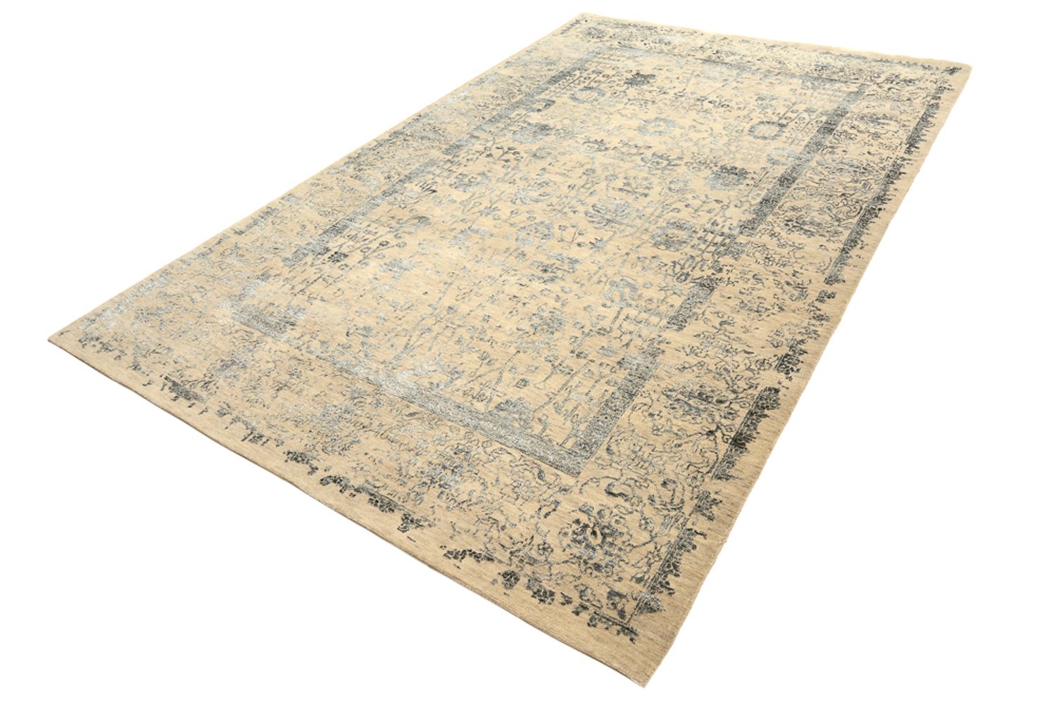Alfombra de diseño - 302 x 201 cm - beige oscuro