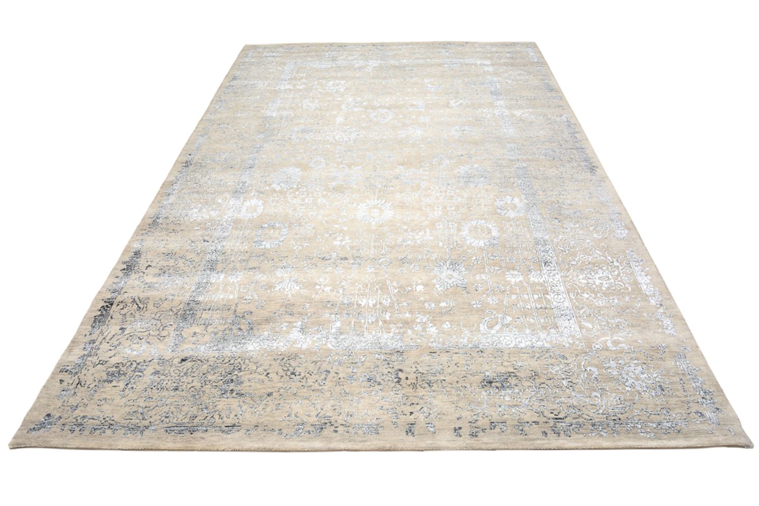 Alfombra de diseño - 302 x 201 cm - beige oscuro