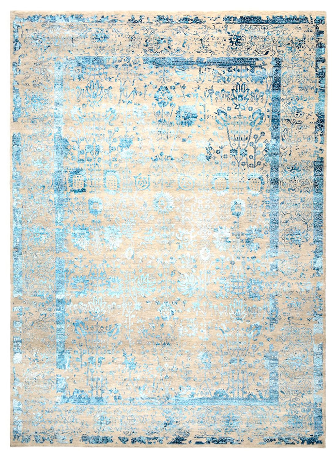 Alfombra de diseño - 344 x 244 cm - beige claro