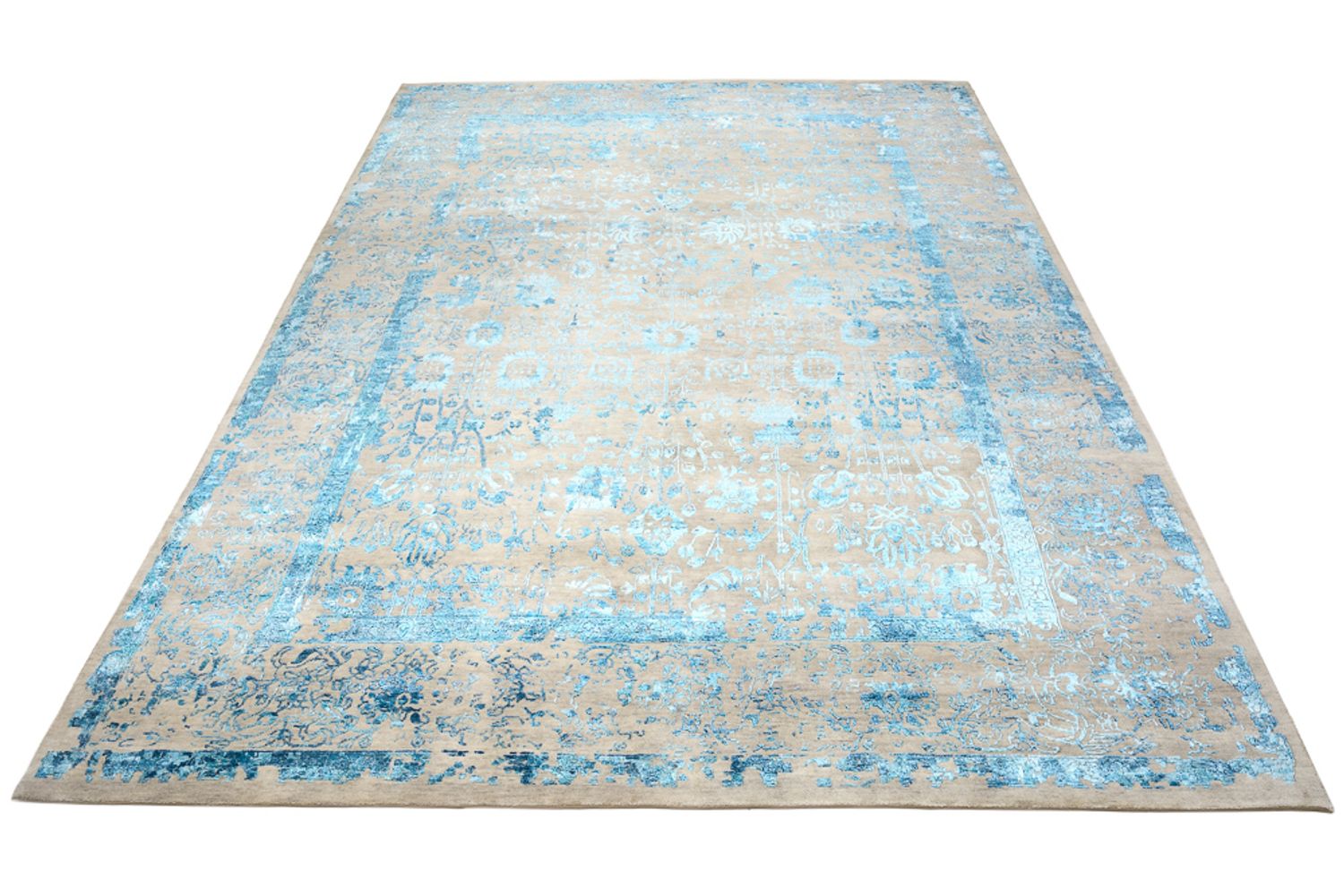 Alfombra de diseño - 344 x 244 cm - beige claro