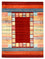 Alfombra Gabbeh - Loribaft Indus - 336 x 250 cm - rojo