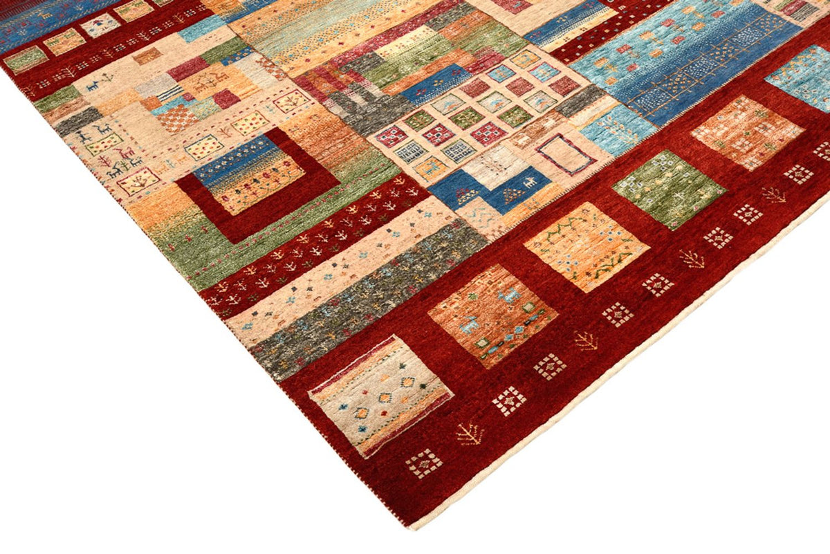 Alfombra Gabbeh - Loribaft Indus - 240 x 178 cm - multicolor
