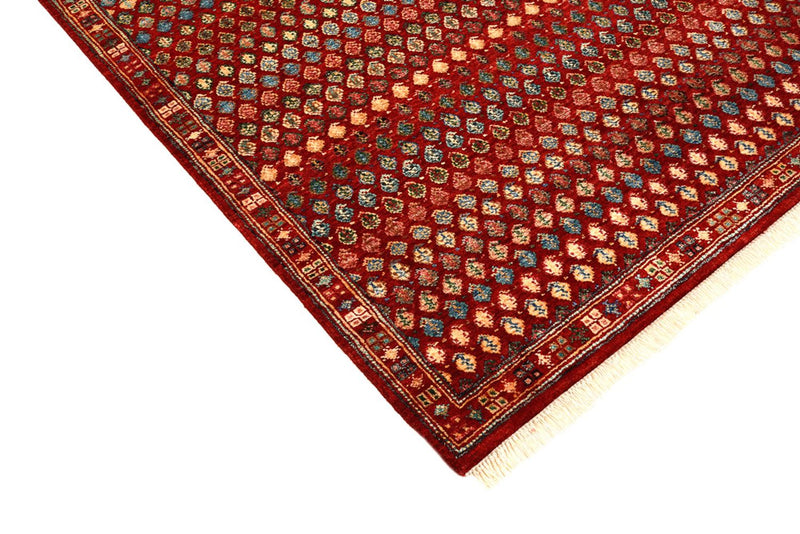 Alfombra de diseño - 155 x 97 cm - rojo burdeos