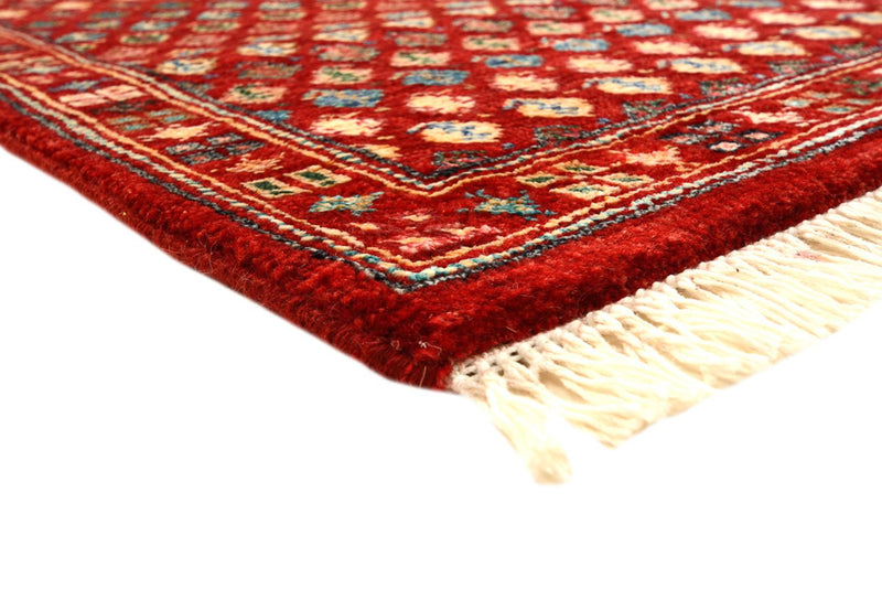 Alfombra de diseño - 155 x 97 cm - rojo burdeos