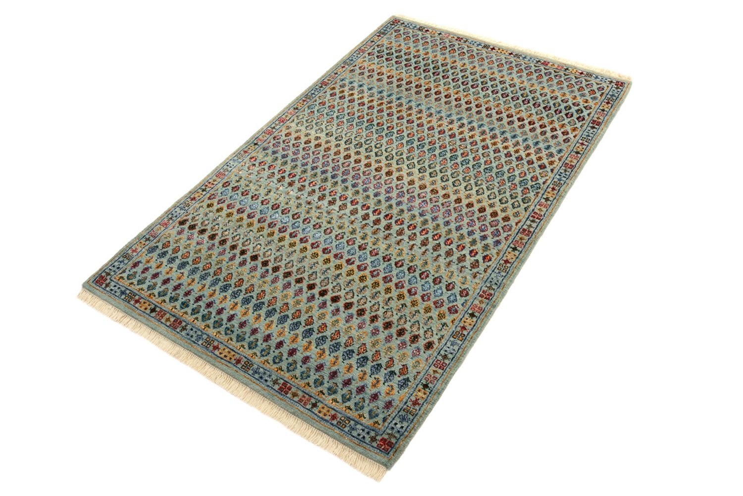Alfombra de diseño - 153 x 95 cm - azul claro