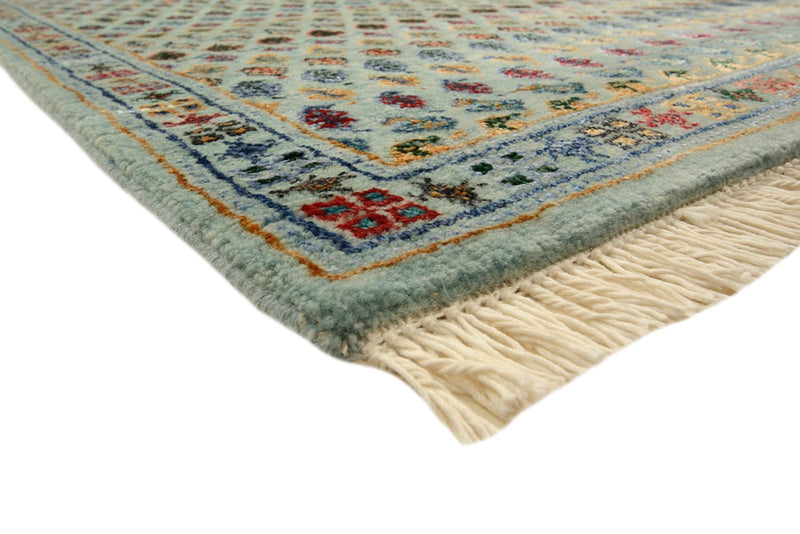 Alfombra de diseño - 153 x 95 cm - azul claro