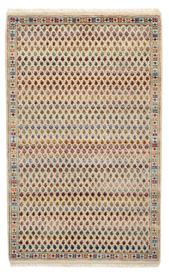 Alfombra de diseño - 153 x 96 cm - beige claro