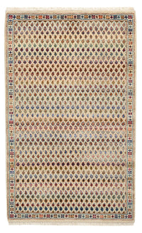Alfombra de diseño - 153 x 96 cm - beige claro