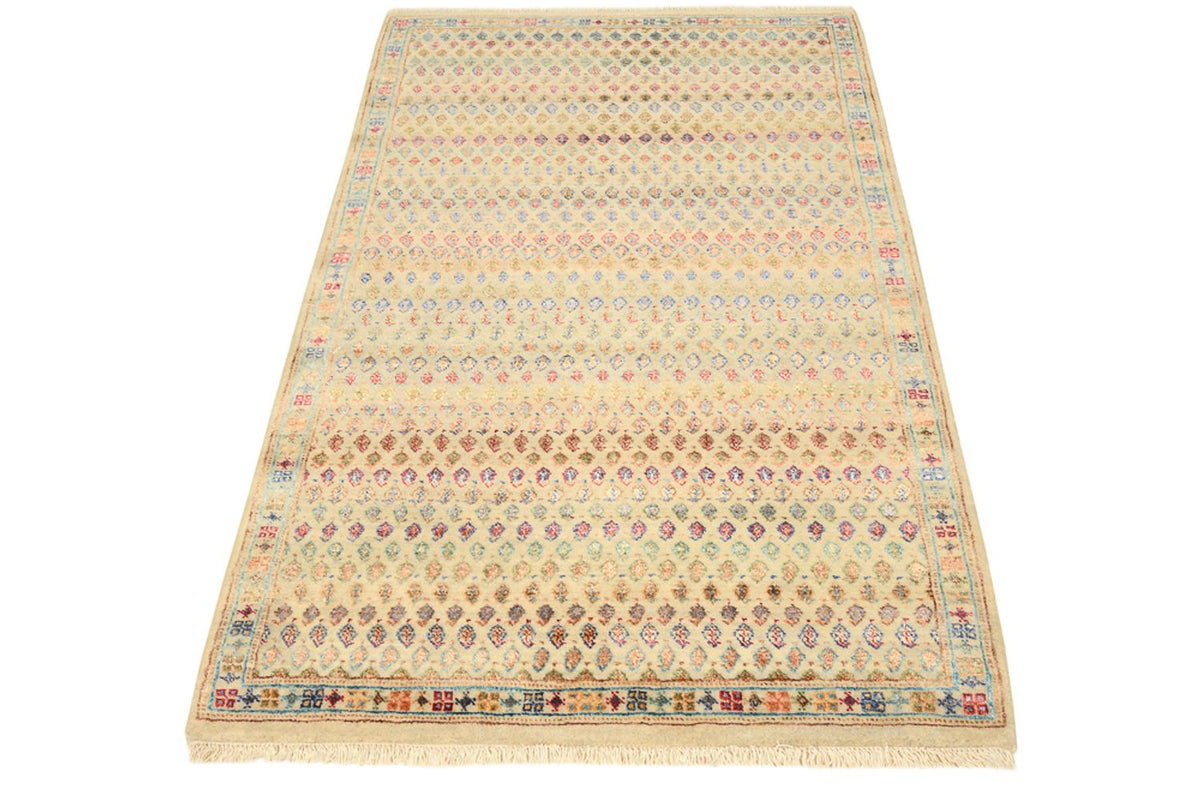 Alfombra de diseño - 153 x 96 cm - beige claro