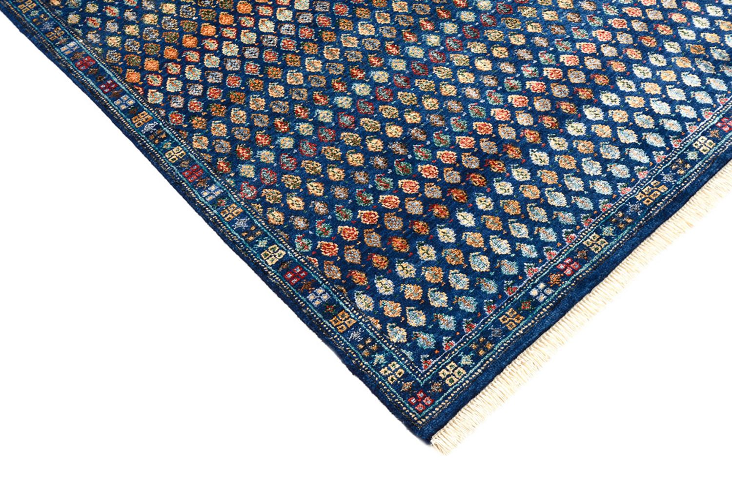Alfombra de diseño - 154 x 93 cm - azul oscuro
