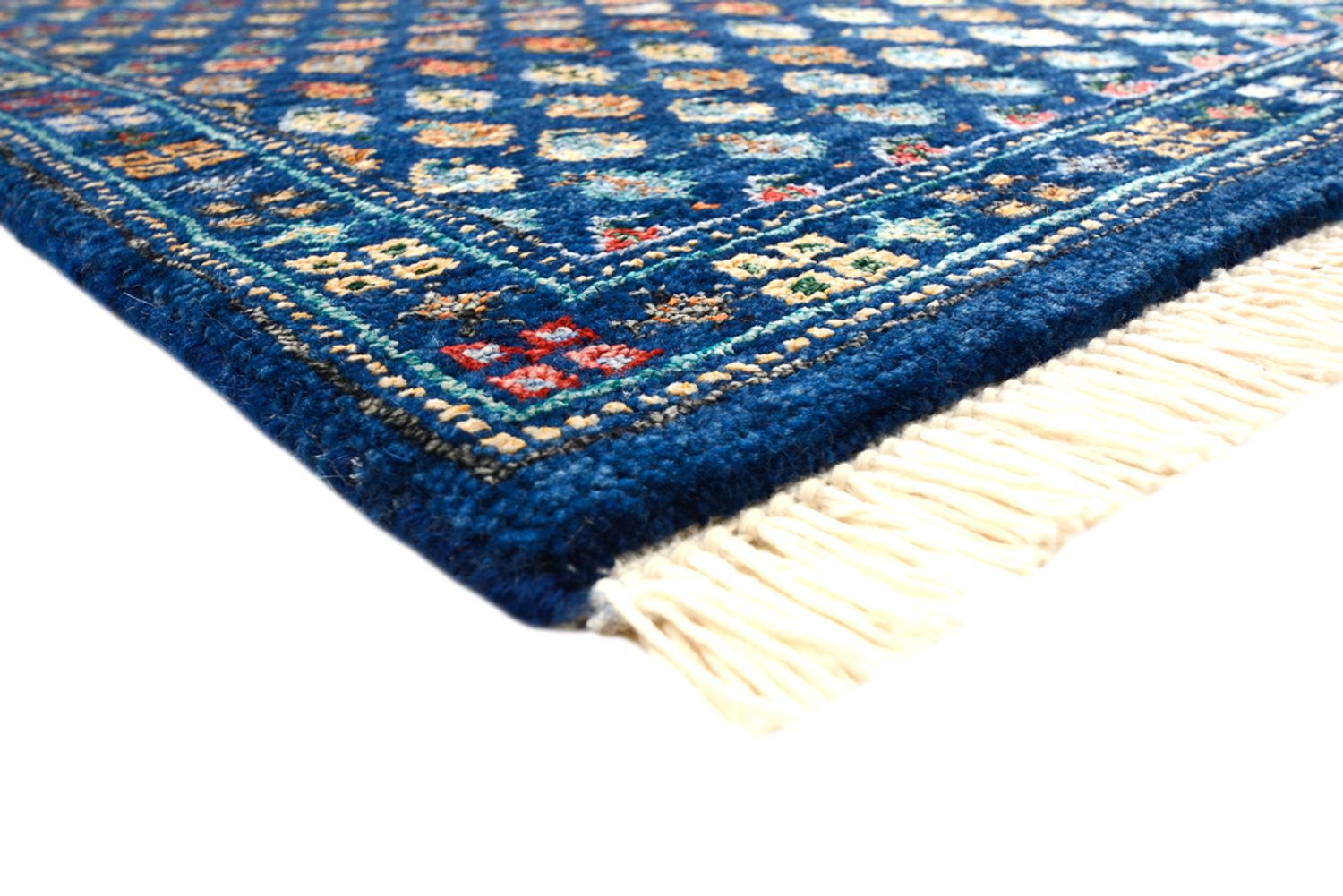 Alfombra de diseño - 154 x 93 cm - azul oscuro