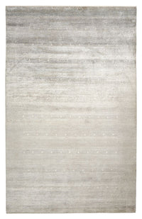 Alfombra Gabbeh - Loribaft Indus - 300 x 190 cm - gris claro