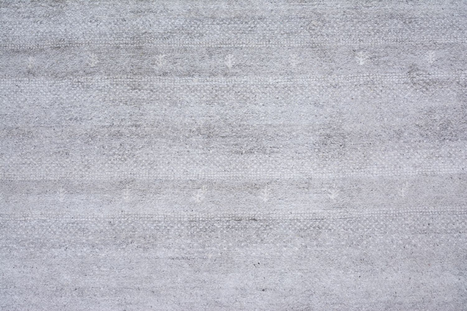 Alfombra Gabbeh - Loribaft Indus - 300 x 190 cm - gris claro