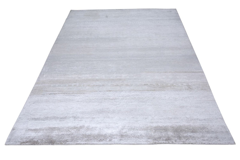 Alfombra Gabbeh - Loribaft Indus - 300 x 190 cm - gris claro