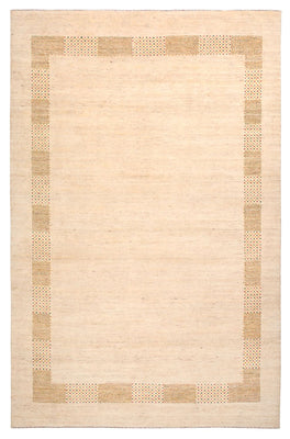 Alfombra Gabbeh - Loribaft Indus - 295 x 191 cm - beige claro