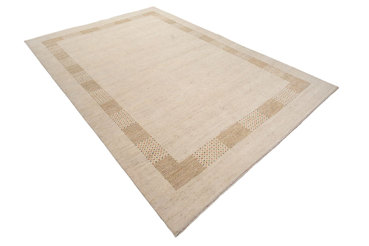 Alfombra Gabbeh - Loribaft Indus - 295 x 191 cm - beige claro