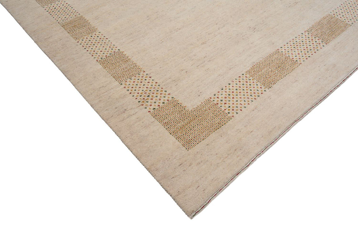 Alfombra Gabbeh - Loribaft Indus - 295 x 191 cm - beige claro