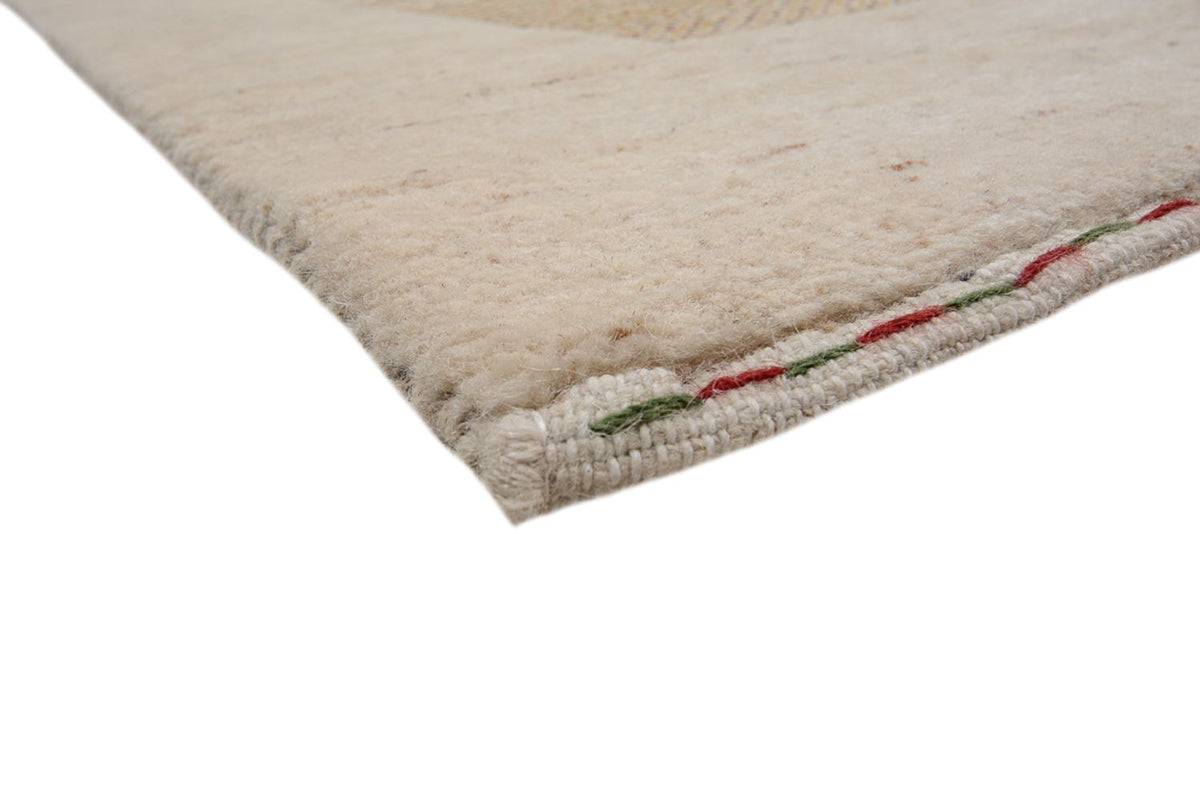 Alfombra Gabbeh - Loribaft Indus - 295 x 191 cm - beige claro