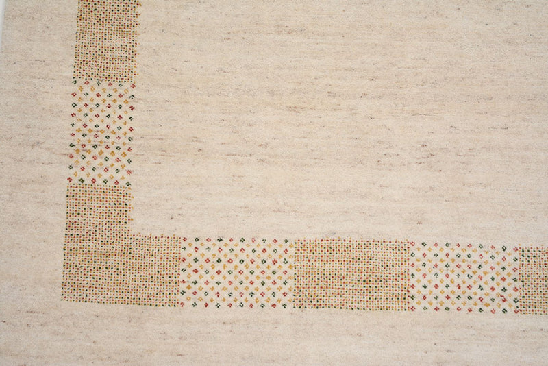 Alfombra Gabbeh - Loribaft Indus - 295 x 191 cm - beige claro
