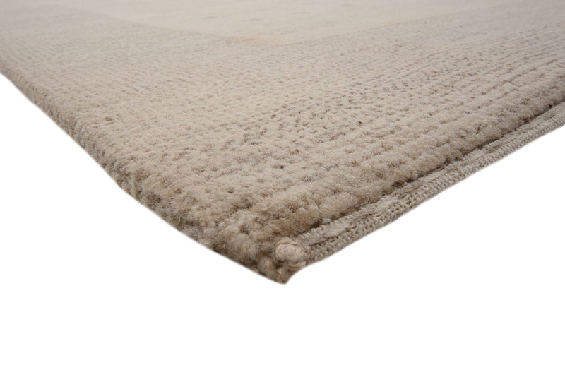 Alfombra Gabbeh - Loribaft Indus - 201 x 146 cm - gris claro