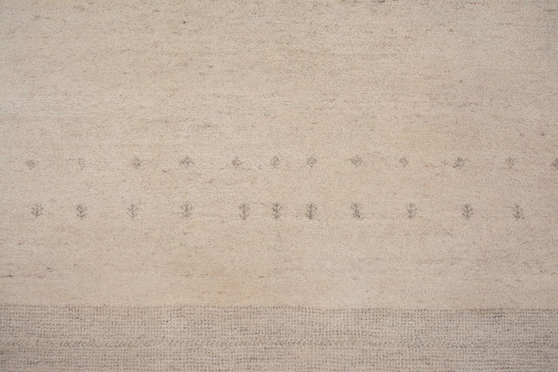 Alfombra Gabbeh - Loribaft Indus - 201 x 146 cm - gris claro