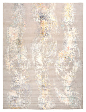Alfombra de diseño - 365 x 279 cm - beige claro