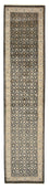 Alfombra de pasillo Alfombra oriental - Bidjar - Indus - 368 x 83 cm - beige oscuro