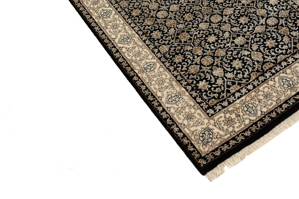 Alfombra de pasillo Alfombra oriental - Bidjar - Indus - 368 x 83 cm - beige oscuro