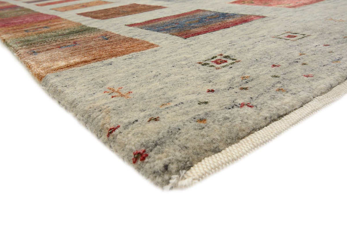 Alfombra Gabbeh - Loribaft Indus - 304 x 208 cm - beige oscuro