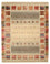 Alfombra Gabbeh - Loribaft Indus - 207 x 158 cm - beige oscuro