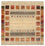 Alfombra Gabbeh - Loribaft Indus cuadrado  - 206 x 204 cm - beige oscuro