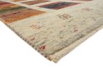 Alfombra Gabbeh - Loribaft Indus cuadrado  - 206 x 204 cm - beige oscuro