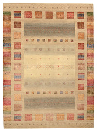 Alfombra Gabbeh - Loribaft Indus - 351 x 254 cm - beige oscuro