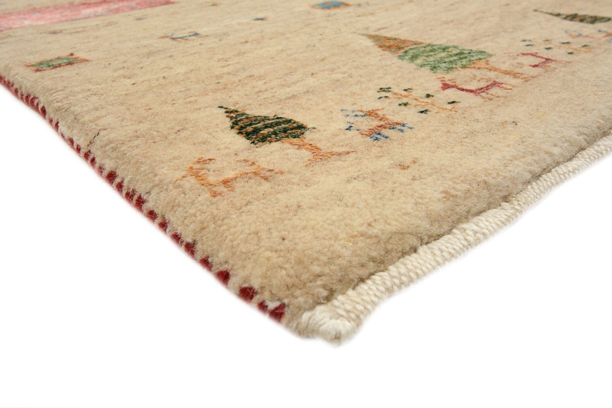 Alfombra Gabbeh - Loribaft Indus - 236 x 205 cm - multicolor