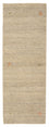 Alfombra de pasillo Alfombra Gabbeh - Loribaft Indus - 237 x 82 cm - beige oscuro